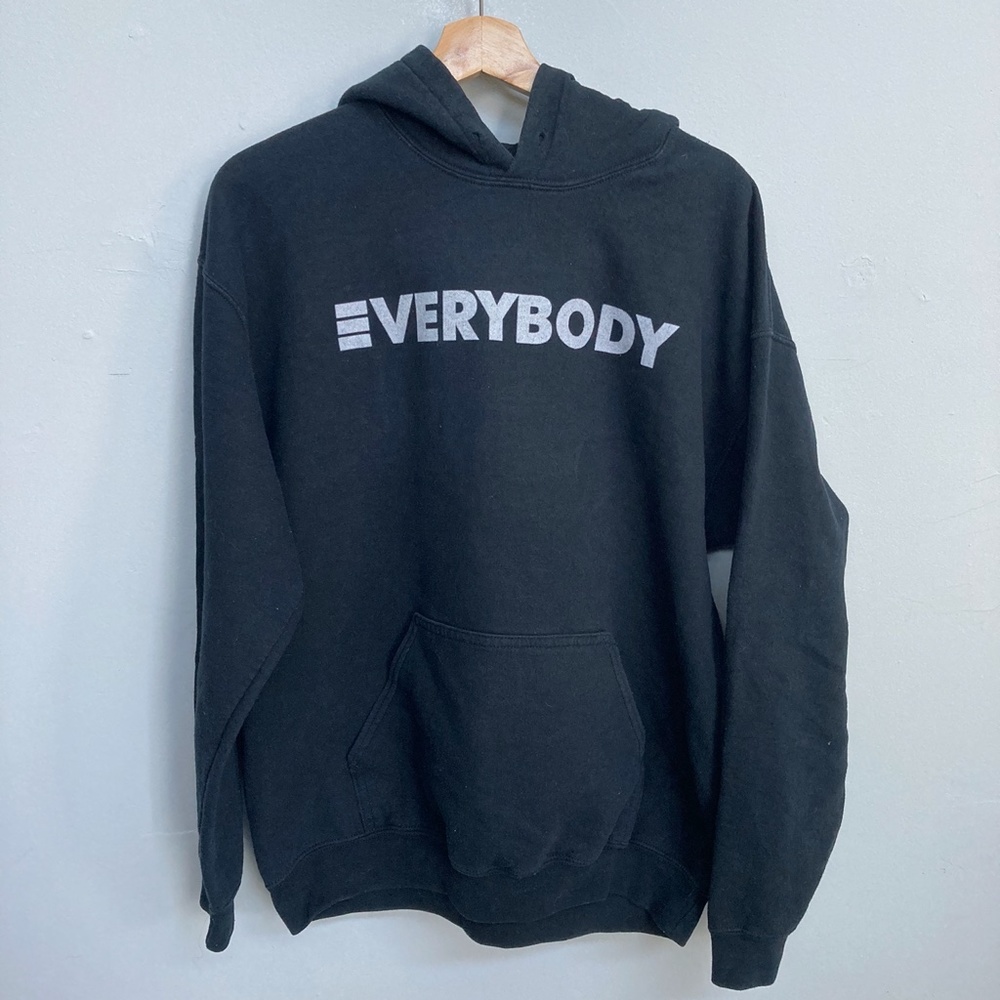 Gildan| Black EVERYBODY Album Hoodie L